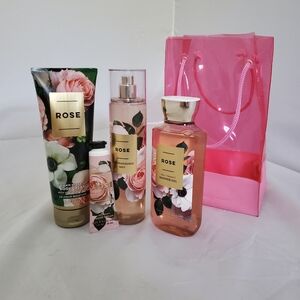 Rose Bath and Body Set